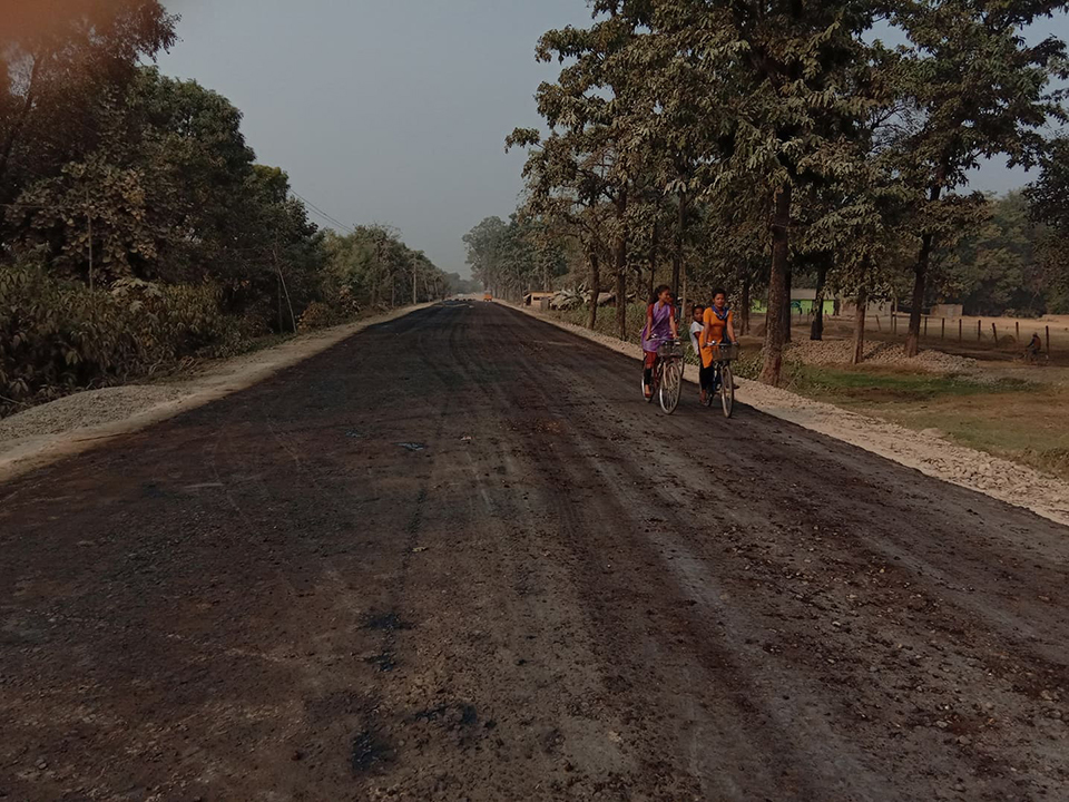 Blacktopped Beni-Simkhand road benefits Myagdi folks